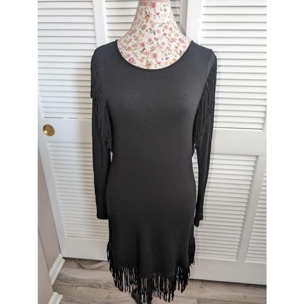 Philosophy Fringed dress